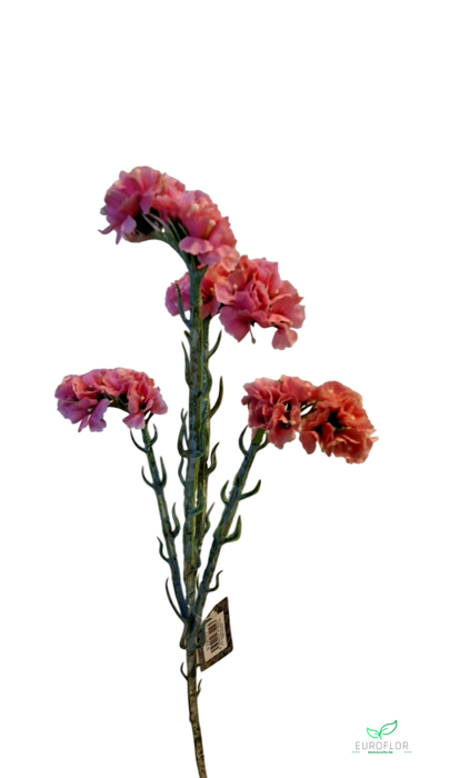 SILK FLOWERS - STATICE SPRAY DK PINK 64CM