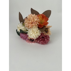 AF Bouq dahlia/zinnia L29cm or