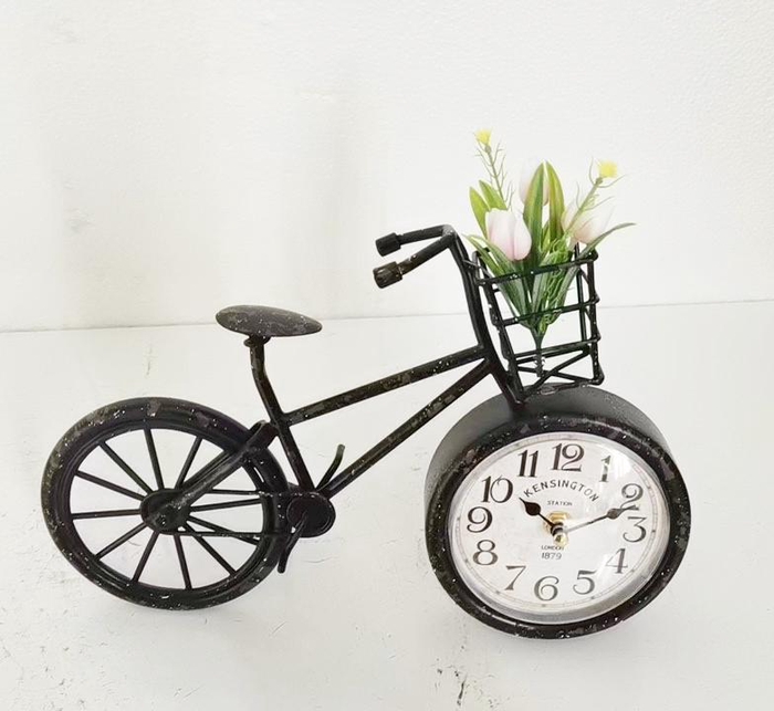 <h4>Clock Bicycle 30x20cm Black 86</h4>