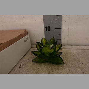 Glazen Theelichthouder Bloem Artisjok