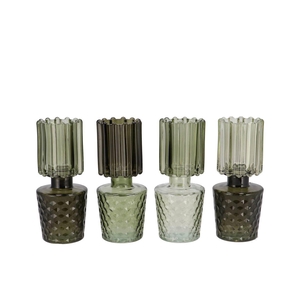 Bicolore Summer Green Mix Vase Ass 8x17cm