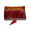Deco Tree Picea Wax W9h17 Red
