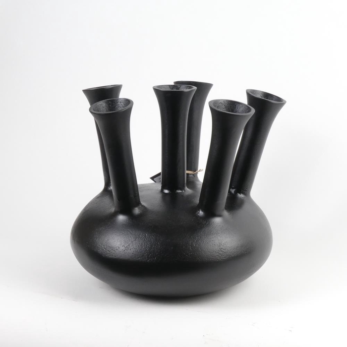 <h4>Alu Vase Black O 33cm 40659</h4>