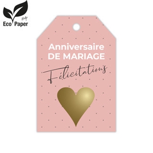 Displ.Card F Anniver.5*8cm x20