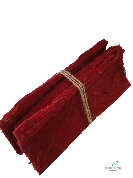 BARK SEQUOIA FLAKED 3PCS 28X10 RED