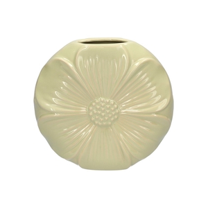 Vase Petal 22.5x6.5x21 green