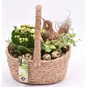 Jute hengselmand 18x14cm