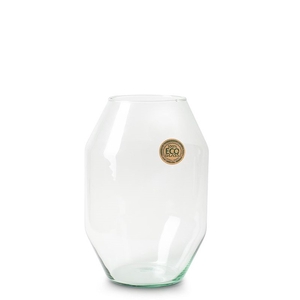 Glas Eco vaas Diamant d17*25cm