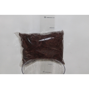 CASCA DE BORRACHA MARROM 0,5 KG