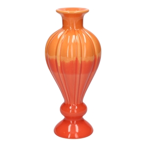 DF03-666804000 - Vase Celia3 multi d4.7/8xh18.5 orange/cherry