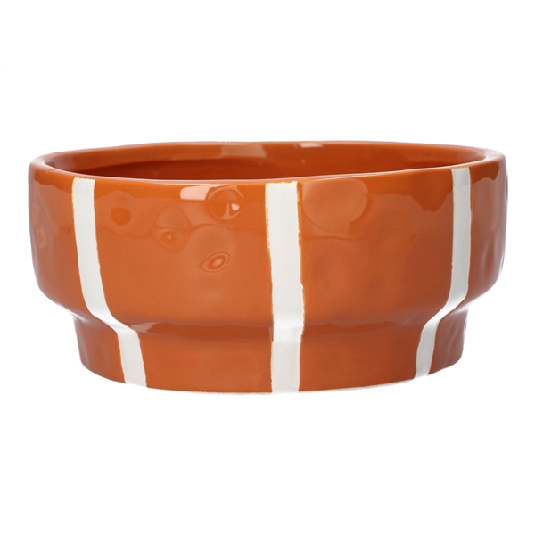 <h4>Planter Ariona d18xh8 terra+white stripes</h4>