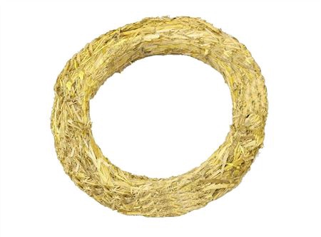 Wreath Straw H12D60