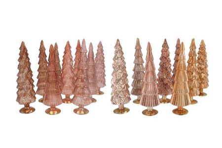 <h4>Twinkle Warm Sand Mix Glass Tree Shiny Ass 9x30cm Nm</h4>