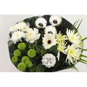 Boeket Promo Kerst Wit