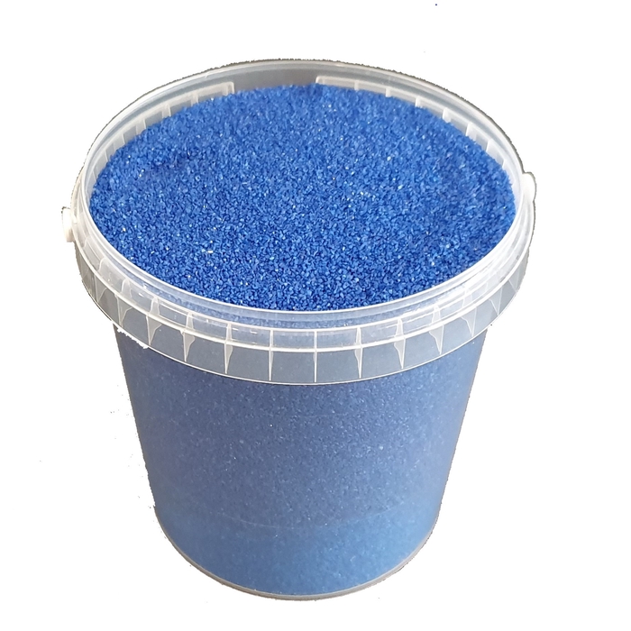 <h4>Kwarts 1 ltr bucket Blue</h4>