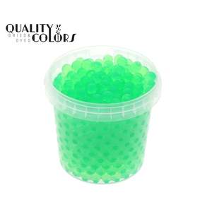 Gel pearls 1 ltr bucket Light Green
