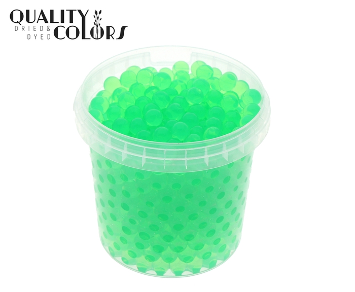 Gel pearls 1 ltr bucket Light Green
