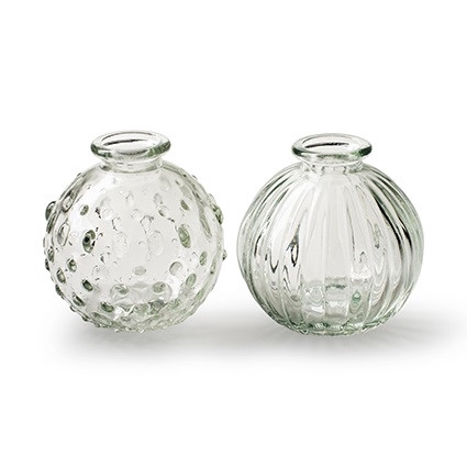 <h4>Glass Ball vase Jive d08.5*8.5cm ass</h4>