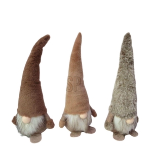 Christmas Deco gnome d12*34cm ass.