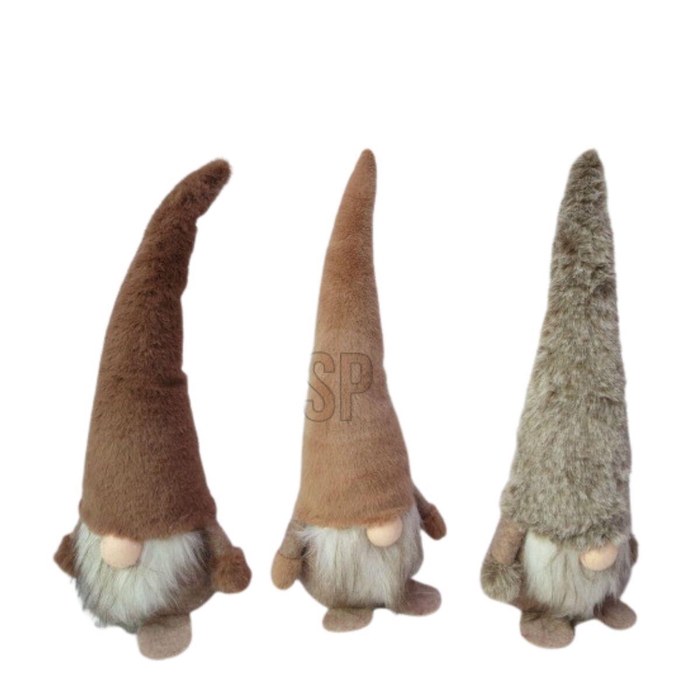 <h4>Christmas Deco gnome d12*34cm ass.</h4>