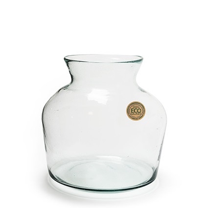 Glass eco vase terrarium d24 25cm