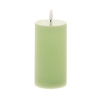 <h4>Candle LED Cyclinder d07.5*15cm ex.AA</h4>