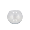 Glass Vase Sphere Optical 16x19cm