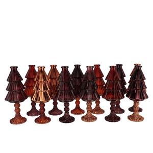 Jazz Scottish Spice Vase X-mas Tree Ass 11x28cm
