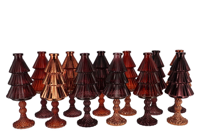 <h4>Jazz Scottish Spice Vase X-mas Tree Ass 11x28cm</h4>