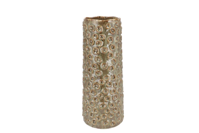 <h4>Alora Majestic Green Vase 17x17x36cm</h4>