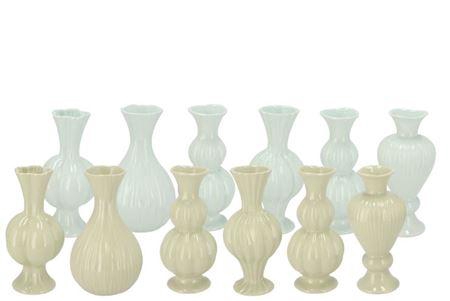 <h4>Lois Green Natural Vase Pretty Ass 11x11x22cm</h4>