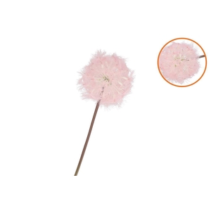 Silk Dandelion Pink 65cm Nm
