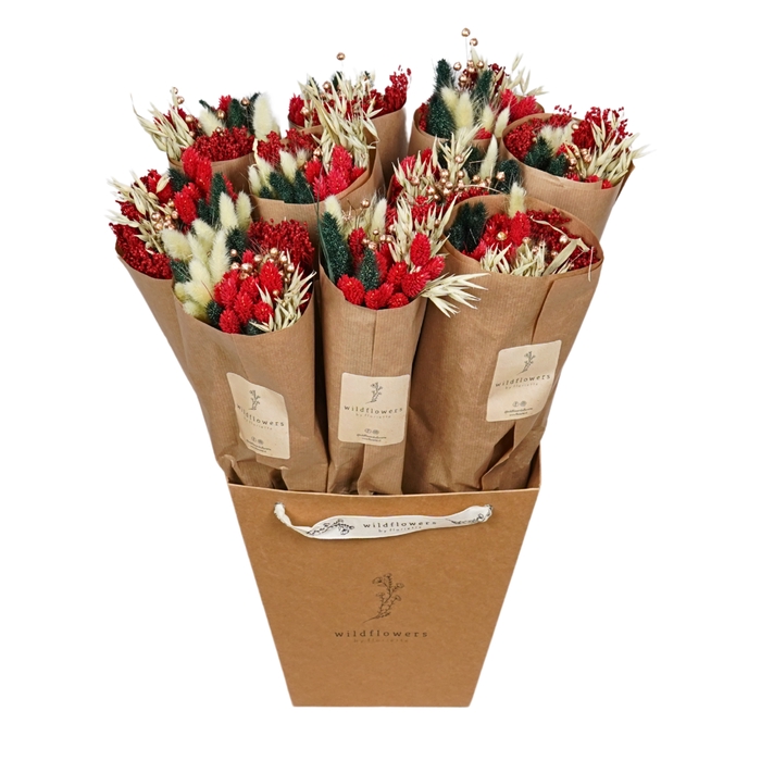 <h4>Dried Bouquet Classic Holiday Cheer</h4>