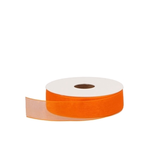 Ribbon Organza 57 Orange 50mx25mm