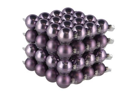 <h4>Glass Ball Rosted Lila 40mm P/64 Nm</h4>