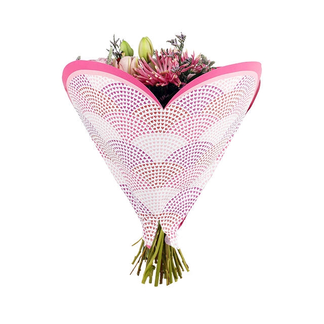 <h4>Hoes 30x30cm Angelo 70gr wit kraft Happy Hearts 500/doos</h4>