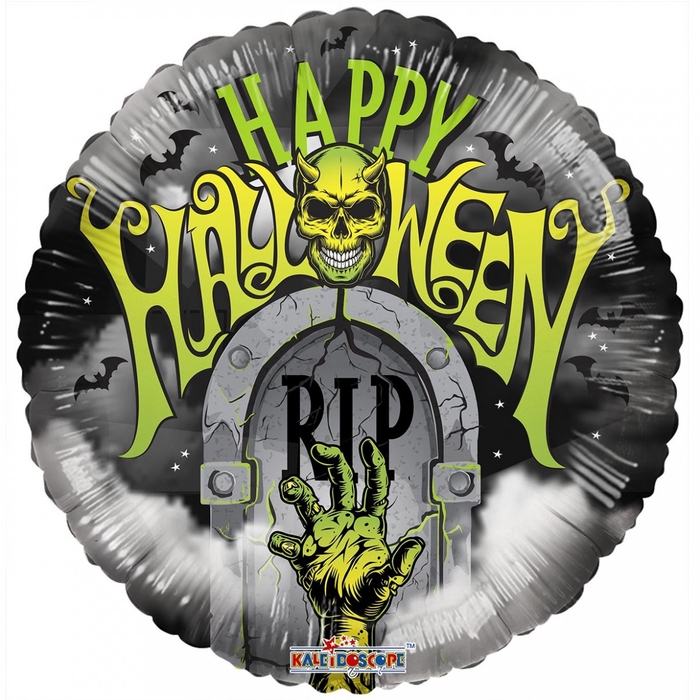 <h4>Halloween Ballon Happy Halloween 45cm</h4>