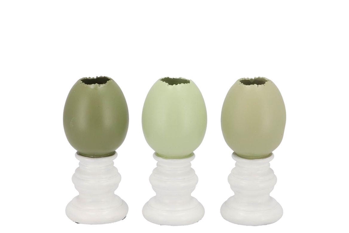 <h4>Easter Egg Trophy Summer Green Mix Vase Ass 6x6x11cm Nm</h4>
