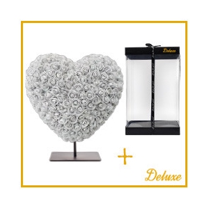 Valentijn Foam hart 25cm+standaard