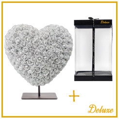 <h4>Valentine Foam heart 15cm+standard</h4>