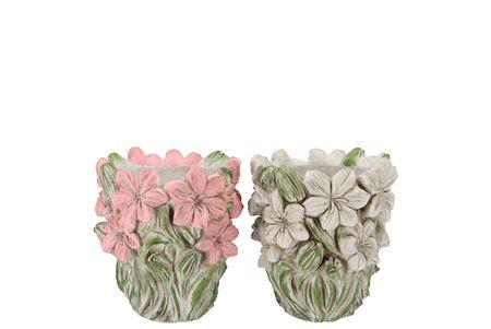 <h4>Dante Pink White Pot Pretty Ass 17x17x16cm</h4>