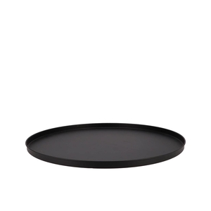 Coaster Wild Black Tray Metal 46x2cm