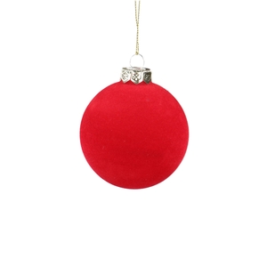 Sale Christmas Ball velvet 80mm