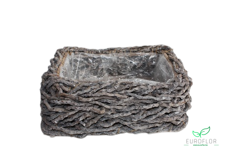 BASKET BLEACHED 30x24 *opruiming*