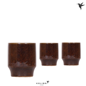 Kolibri Home Classy pot brown