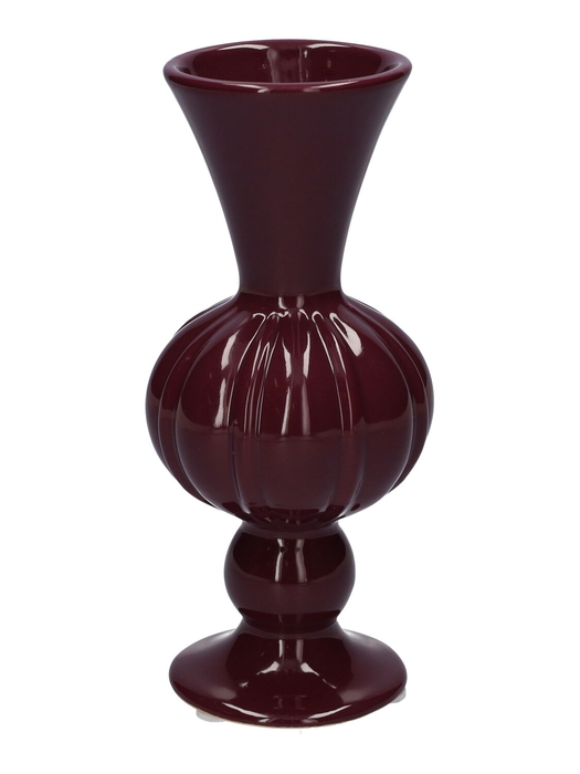 <h4>DF03-666800800 - Vase Celia d5.8/7xh16 aubergine</h4>