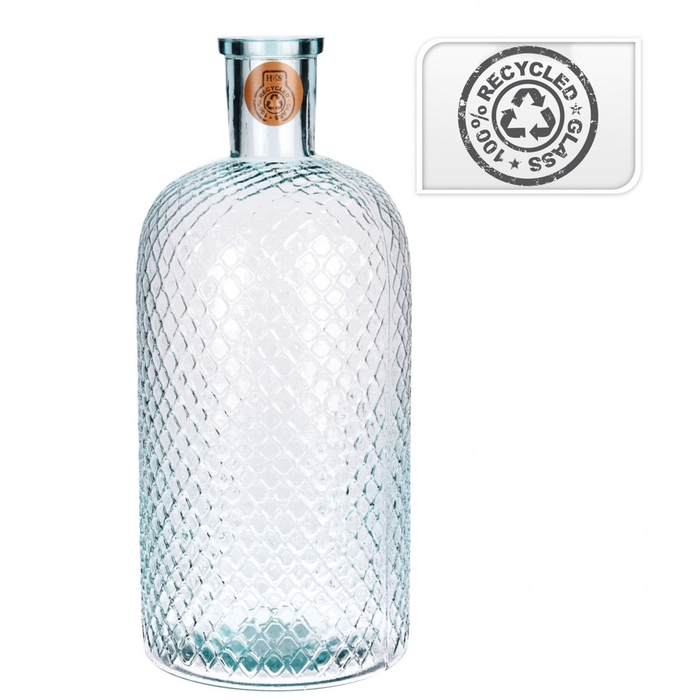 <h4>Glas Eco fles 8L d19*42cm</h4>