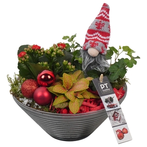 Deco Christmas Arrangement 19Ø 28cm