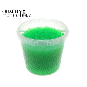 Gel pearls 10 ltr bucket Light Green
