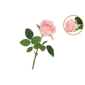 Silk Rose Real Touch Cream 43cm